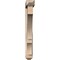 Ekena Millwork Balboa Arts and Crafts Smooth Bracket w/ Offset Brace, Douglas Fir, 5 1/2"W x 34"D x 42"H BKT0604X34X42BOA03SDF - alternate 4